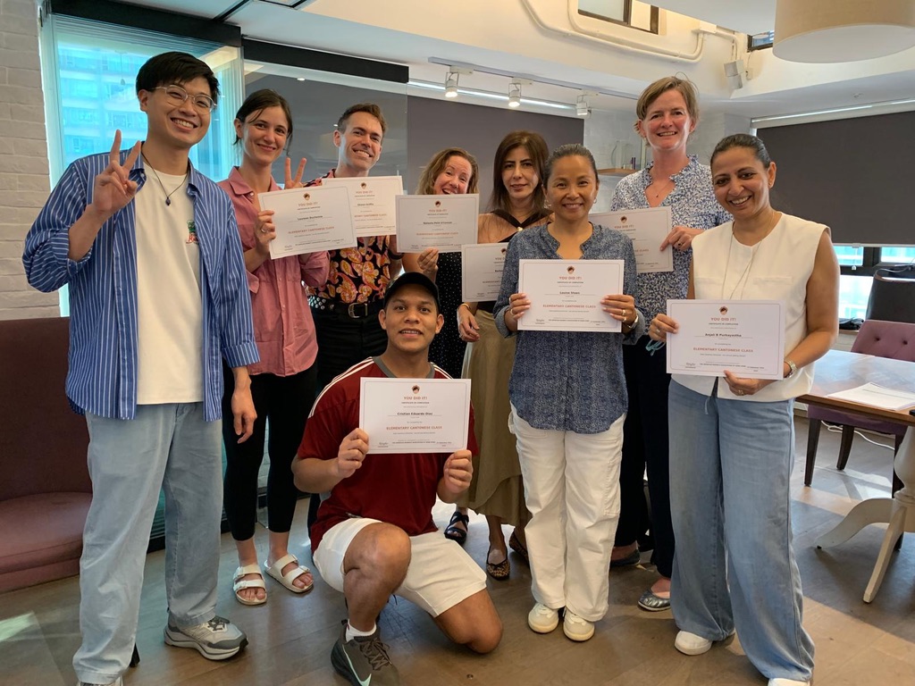 Kingho and his Cantonese learning community
